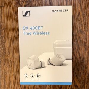 Sennheiser CX 400BT Wireless Earbuds - Cream